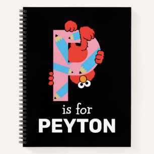 Elmo Alphabet P Bleistift Notizblock