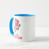 Elmo Alphabet | P Bleistift Tasse (Vorderseite Links)