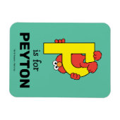 Elmo Alphabet | P Gelb Magnet (Horizontal)
