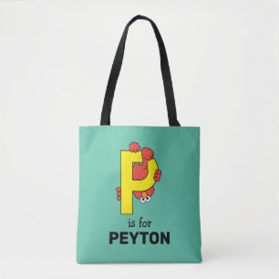 Elmo Alphabet   P Gelb Tasche