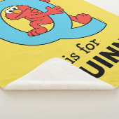 Elmo Alphabet | Q Blue Sherpadecke (3/4)
