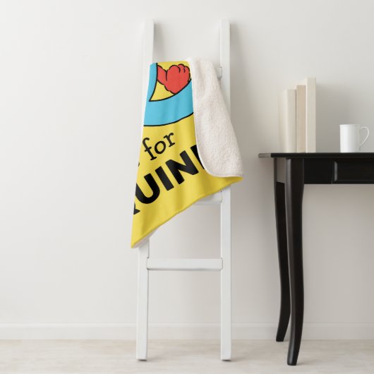 Elmo Alphabet | Q Blue Sherpadecke (Beispiel)