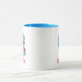 Elmo Alphabet | Q Blue Tasse (Zentrum)