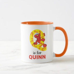 Elmo Alphabet Q Fragezeichen Tasse