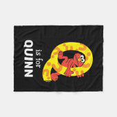 Elmo Alphabet | Q Question Mark Fleecedecke (Vorderseite (Horizontal))