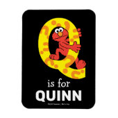 Elmo Alphabet | Q Question Mark Magnet (Vertikal)