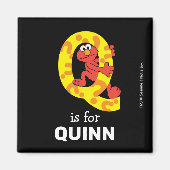 Elmo Alphabet | Q Question Mark Magnet (Vorne)