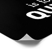 Elmo Alphabet | Q Question Mark Poster (Ecke)