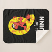 Elmo Alphabet | Q Question Mark Sherpadecke (Vorderseite (Horizontal))