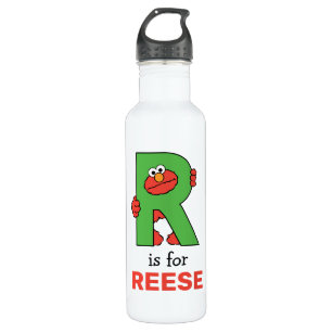 Elmo Alphabet R Green Edelstahlflasche