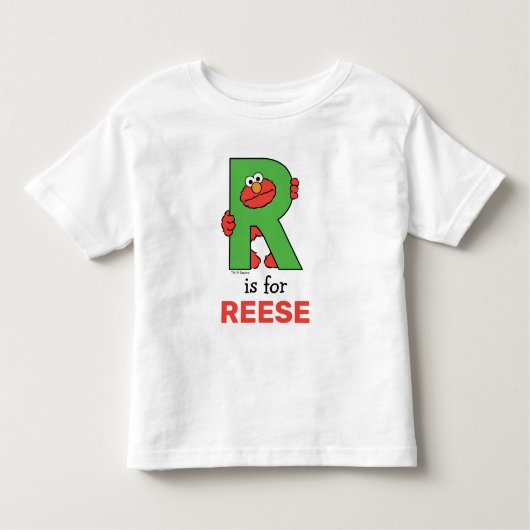 Elmo Alphabet | R Grün Kleinkind T-shirt (Vorderseite)