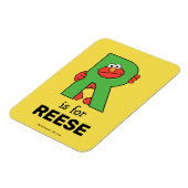 Elmo Alphabet | R Grün Magnet (Linke Seite)