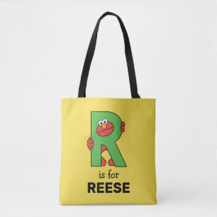 Elmo Alphabet   R Grün Tasche