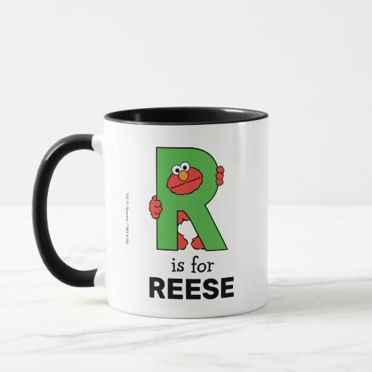 Elmo Alphabet | R Grün Tasse (Links)