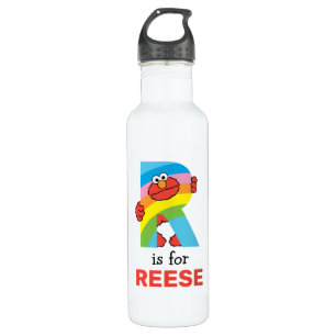 Elmo Alphabet R Regenbogen Edelstahlflasche