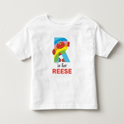 Elmo Alphabet | R Regenbogen Kleinkind T-shirt (Vorderseite)