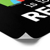 Elmo Alphabet | R Regenbogen Poster (Ecke)