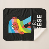 Elmo Alphabet | R Regenbogen Sherpadecke (Vorderseite (Horizontal))