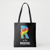 Elmo Alphabet | R Regenbogen Tasche (Vorderseite)