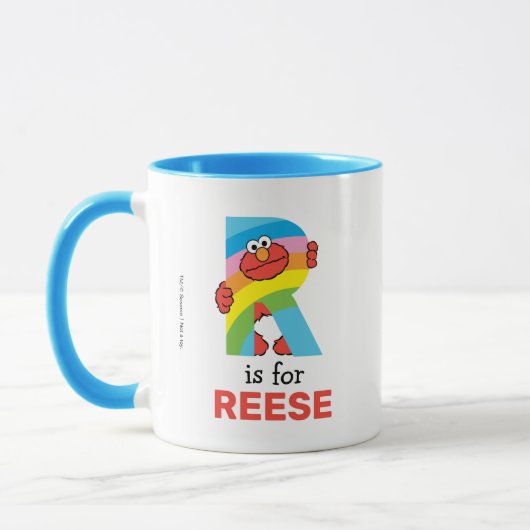 Elmo Alphabet | R Regenbogen Tasse (Links)