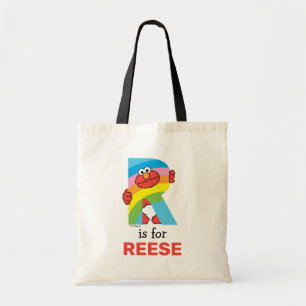 Elmo Alphabet   R Regenbogen Tragetasche