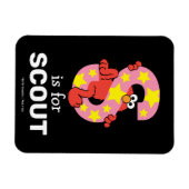 Elmo Alphabet | S Star Magnet (Horizontal)