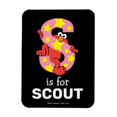 Elmo Alphabet | S Star Magnet (Vertikal)