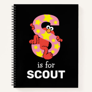 Elmo Alphabet S Star Notizblock