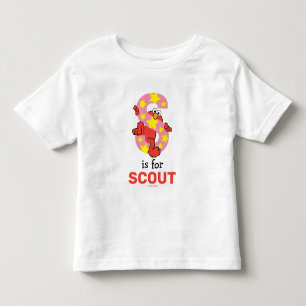 Elmo Alphabet S Stern Kleinkind T-shirt