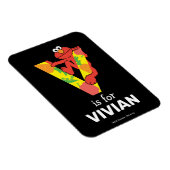 Elmo Alphabet | T Pink Magnet (Rechte Seite)