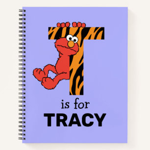 Elmo Alphabet T Tiger Notizblock