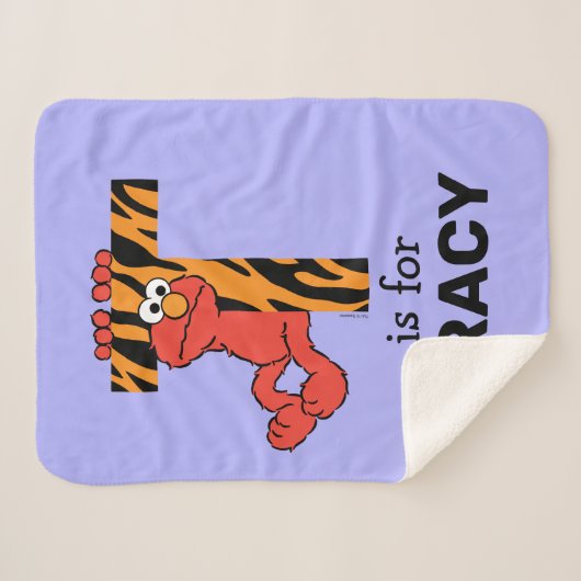 Elmo Alphabet | T Tiger Sherpadecke (Vorderseite (Horizontal))