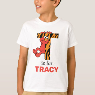 Elmo Alphabet T Tiger T-Shirt