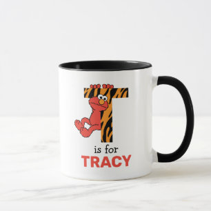 Elmo Alphabet T Tiger Tasse