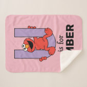 Elmo Alphabet | U LILA Sherpadecke (Vorderseite (Horizontal))