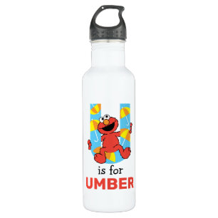 Elmo Alphabet U Umbrella Edelstahlflasche