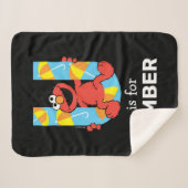 Elmo Alphabet | U Umbrella Sherpadecke (Vorderseite (Horizontal))