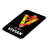 Elmo Alphabet | V Gemüse Magnet (Linke Seite)