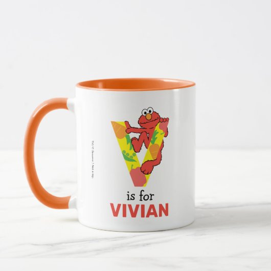 Elmo Alphabet | V Gemüse Tasse (Links)