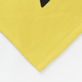 Elmo Alphabet | X grün Fleecedecke (Ecke)