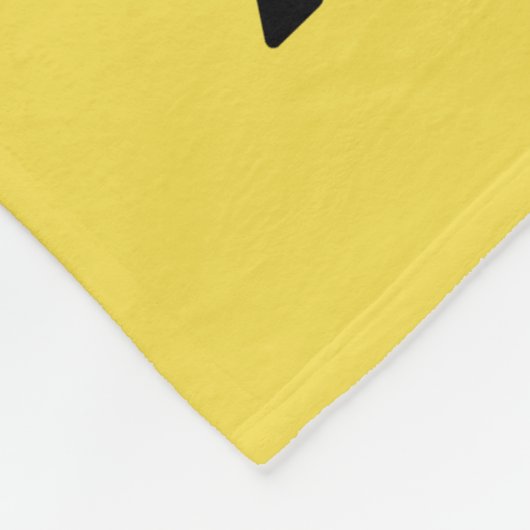 Elmo Alphabet | X grün Fleecedecke (Ecke)