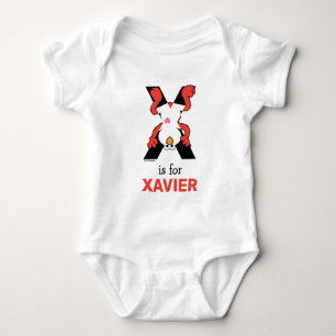Elmo Alphabet X Röntgen Baby Strampler