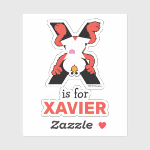 Elmo Alphabet X Xray Aufkleber