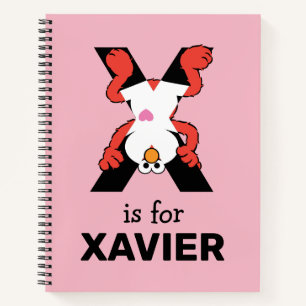 Elmo Alphabet   X Xray Notizblock