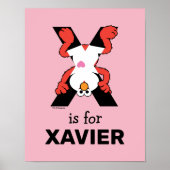 Elmo Alphabet | X Xray Poster (Vorne)
