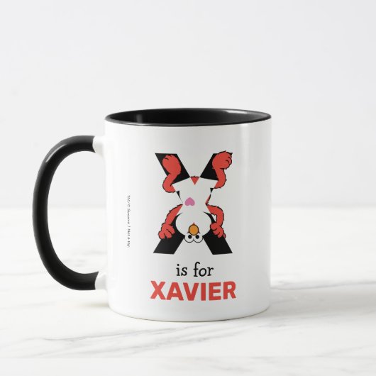 Elmo Alphabet | X Xray Tasse (Links)