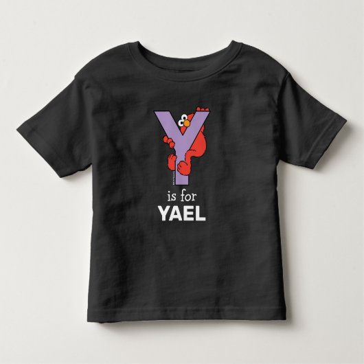 Elmo Alphabet | Y LILA Kleinkind T-shirt (Vorderseite)