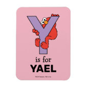 Elmo Alphabet | Y LILA Magnet (Vertikal)