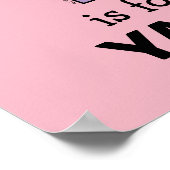 Elmo Alphabet | Y LILA Poster (Ecke)