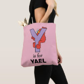Elmo Alphabet | Y LILA Tasche (Von Nahem)